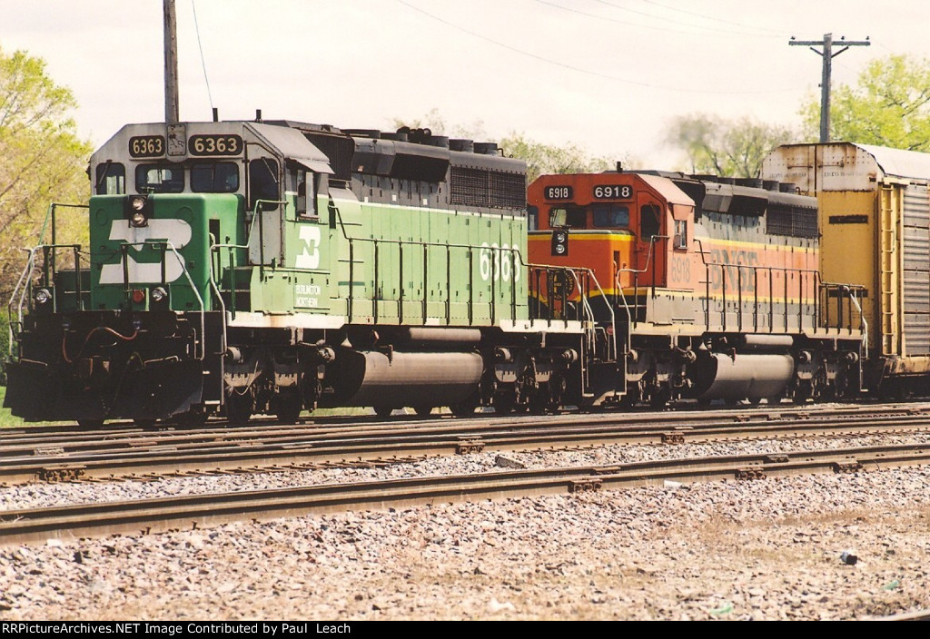 Westbound vehicle train